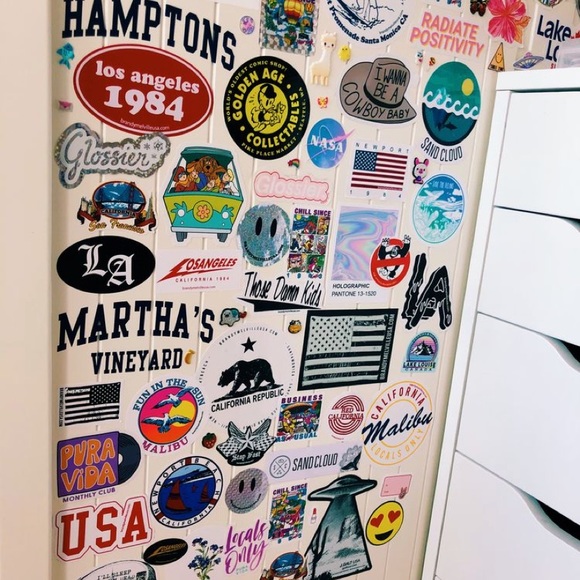 60 Brandy Melville Stickers!🌹 - Picture 5 of 8